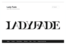 Tablet Screenshot of ladyfade.com